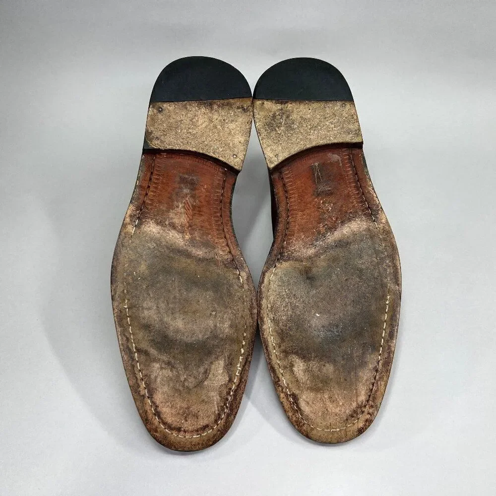 Mezlan Derby Men's Fiore Brown Leather Oxford Lace Up Split Toe Dress‎ Shoes